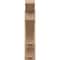 Ekena Millwork 6-in W x 28-in D x 28-in H Balboa Slat Rough Cedar Woodgrain TimberThane Outlooker, Primed Tan OUTUR060X28X28BOA24RCPR - alternate 5